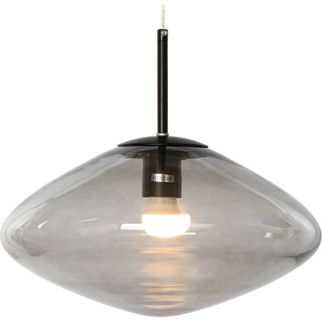 Suspension verre gris élégance et design moderne - Gris élégant et moderne (1/5)