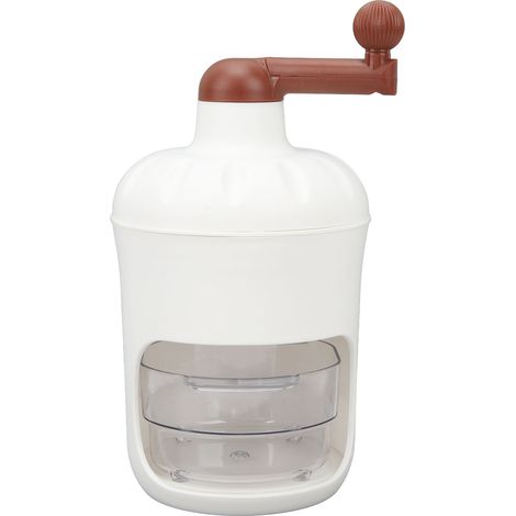 Ortviai Machine à glace pilée manuelle en ABS et acier inoxydable – 795 g, idéale pour glaces pilées et smoothies (1/5)