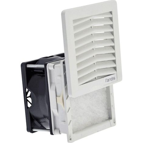 Fandis FF08GA230UF Schaltschrank-Lüfter 230 V/AC 12 W (B x H x T) 106.5 x 106.5 x 72.8 mm 1 St.