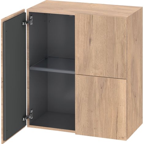 Duravit L-Cube armoires mi-hautes, 2 portes, 700x363x800mm,