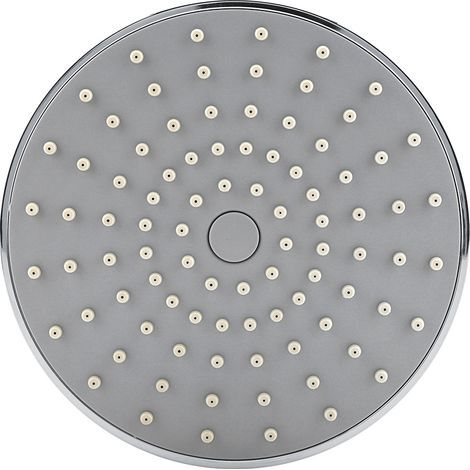 Pommeau de douche pluie haute pression rond 6 pouces accessoires de salle de bain pulvérisateur supérieur chromé (1/5)