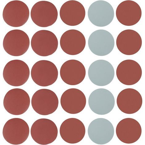 Papier à Poncer 25pcs Coloré 800 1000 1500 2000 3000 Mélanger Poncer Sander Disque Ponçage Papier Tampons Papier abrasif Ensemble de Ponçage pour le Ponçage Polissage Derusting (1/5)