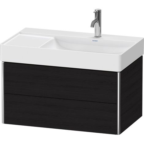 Duravit XSquare Waschtischunterbau wandhängend, 2 Schubkästen,