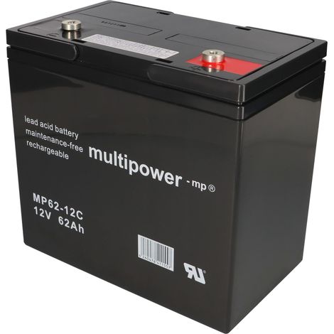 Akku kompatibel E-Mobil Balder F290 / Finesse 12V 62Ah (1/5)