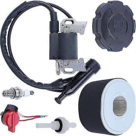 Interrupteur d'allumage, filtre à air et coupe-circuit GX390, compatible avec les moteurs GX340, GX240 et GX270 (13 CV et 11 CV) pour groupes électrogènes et tondeuses -cdsx (1/4)
