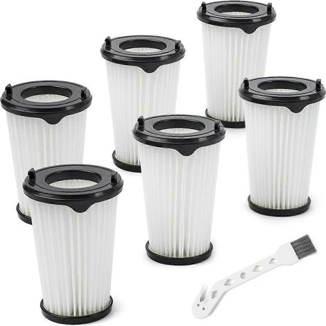 Lot de 6 filtres de rechange pour aspirateur à batterie CX7 (1/5)