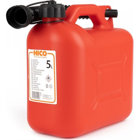 Tanica de Polietileno 5L Ribimex Hohe Widerstandsfähigkeit Ideal für die Lagerung devon Flüssigkeiten Praktisch und langlebig Häusliche und industrielle Verwendung (1/3)