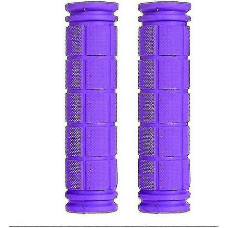BMX MTB Fahrrad Mountainbike Roller Fahrrad Lenker Gummi Soft End Grip ( Farbe : Lila ) (1/5)