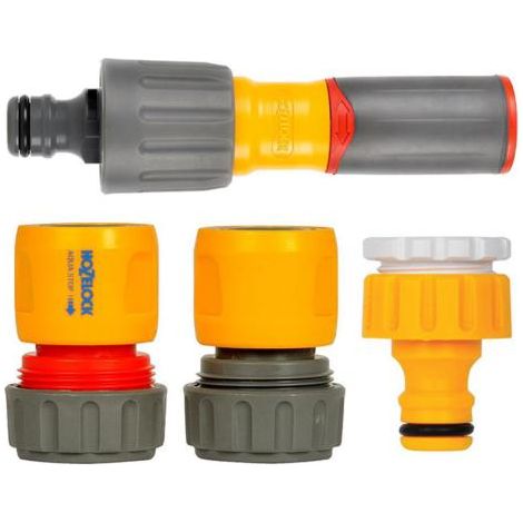 Lanza riego+conectores Hozelock - Ø interior 19mm.