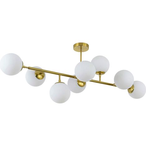 Lampadario Dorado Light Prestige 8xE14 oro bianco moderno (1/5)