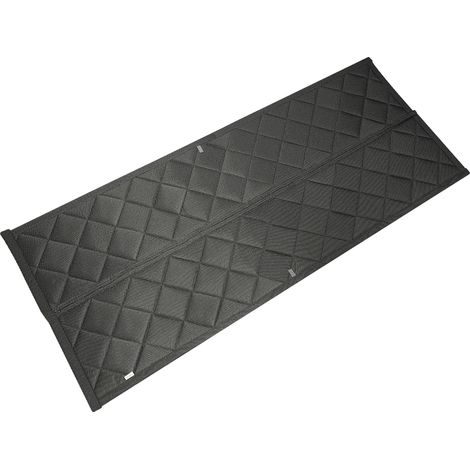 Cortina térmica magnética para puerta, fácil instalación, reducción de ruido, GRIS (1/2)