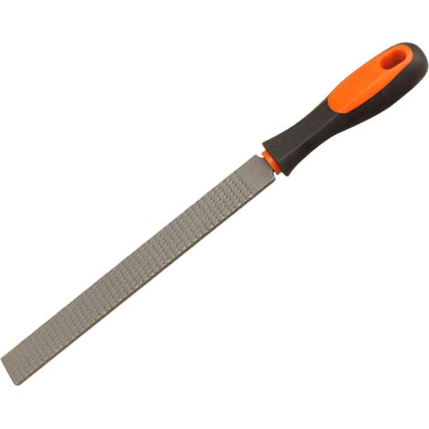 Lime à bois de 20 cm (8 pouces) en acier au carbone traité thermiquement, à dents grossières et plate, pour le travail du bois (1/5)