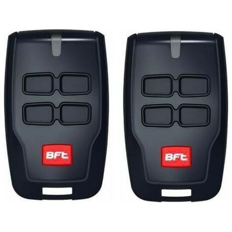 Télécommande de remplacement BFT Mitto B RCB04 R1 — Lot de 2 télécommandes BFT MITTO COOL C4