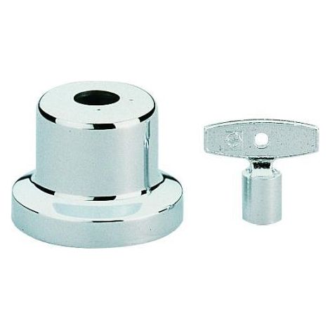 Capuchon GROHE avecClé à douille chromé