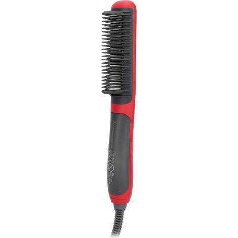 Lisseur à Cheveux Portable Chauffage Rapide, Température Ajustable, Brosse Lissante 220V (1/5)