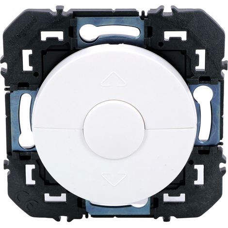 Poussoir pour commande volets roulants dooxie finition blanc (095298) (1/3)