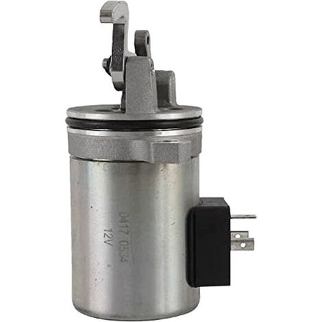 Adecuado para válvulas solenoides de corte de combustible de 12 V 04170534R 04272733 M7272733, aplicables a motores Deutz F2L1011 F3L1011 F4L1011 BF4L1011 y retroexcavadoras CASE 360.