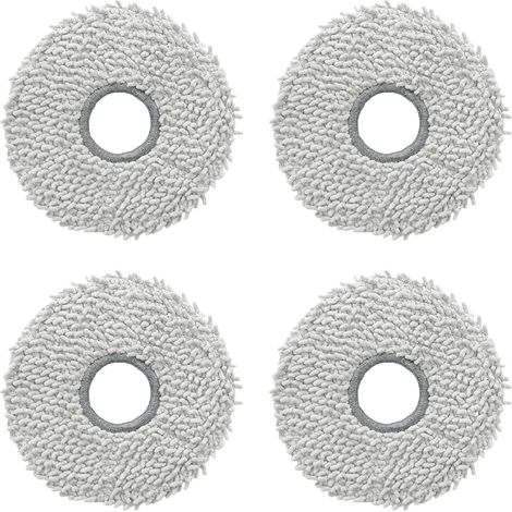Cabezales de repuesto para fregona, compatibles con Dreame X30/L10s Pro/L10s Ultra Gen2 (paquete de 4) (1/4)