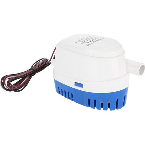 Pompe à eau de cale submersible automatique 12 V pour bateau avec interrupteur à flotteur G750‑12V‑06 (1/5)