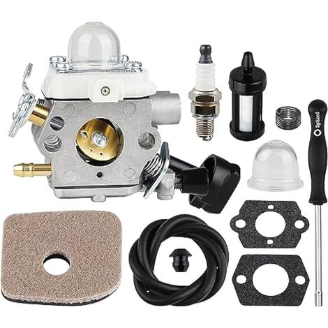 Compatible avec le carburateur BG56C 4241-120-0622 pour souffleur de feuilles Stihl BG56 Carburateur BG56 Remplacer pour ZAMA C1M-S260B 4241-120-0632 4241-120-0615 avec filtre à air (1/4)