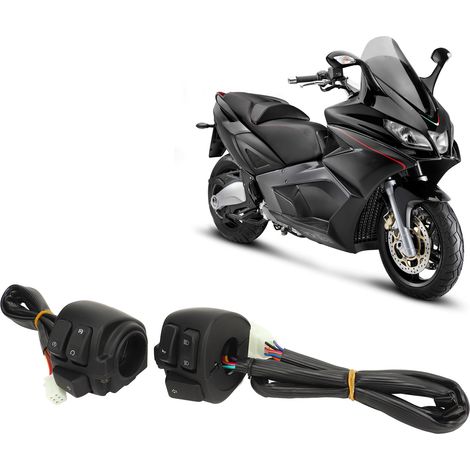 Modifizierte Motorradlenker-Bedienelemente, 25 mm Durchmesser, modifizierte linke und rechte Lenkerbedienelemente (Typ A) (1/5)