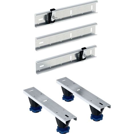 Geberit pose des pieds pour baignoire en acrylique sanitaire, (1/4)