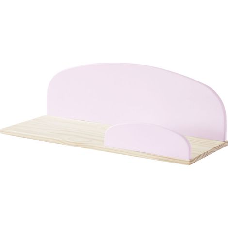 Etagère enfant en bois L65cm - Rose - AULIA (1/3)