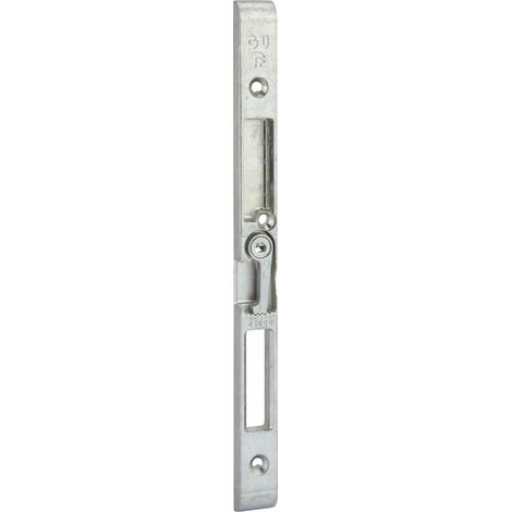 Gâche centrale en applique pour porte d'entrée gauche 208x17x8mm – Acier FerGuard® – Compatible serrure Europa Fercomatic – Installation facile – Ferco By Thirard