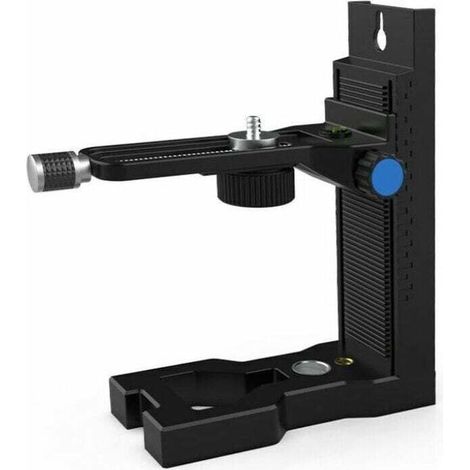 Universelle multifunktionale magnetische Laser-Wasserwaage zur Wandmontage, 1/4"-Wandhalterung