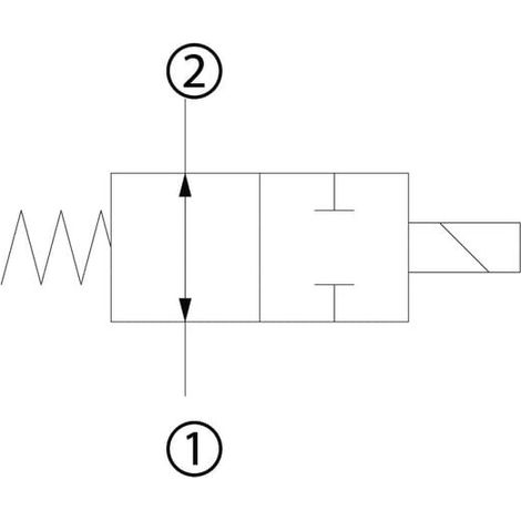 Valvola 2/2 EDH12/NA-24CA-DG 3/4 DANFOSS EDH12NA001