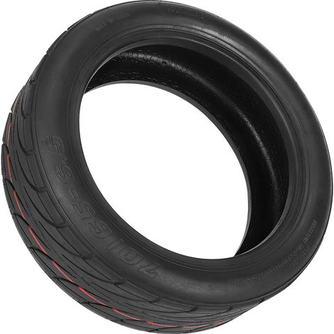 Les pneus sans chambre à air 70/65-6.5 sont adaptés aux roues pneumatiques en caoutchouc épais de 10 pouces des scooters auto-équilibrés de taille 9.