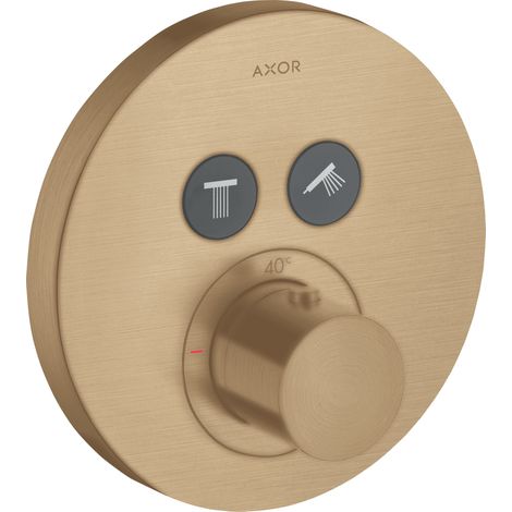 hansgrohe AXOR Starck ShowerSelect Thermostat rond à encastrer (1/2)