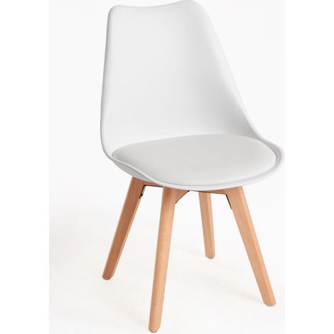 Packs Sillas Comedor - Pack 6 Sillas Synk Basic - Blanco (1/5)