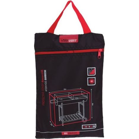 Housse de protection pour barbecue 82x50xh.62 cm - talla