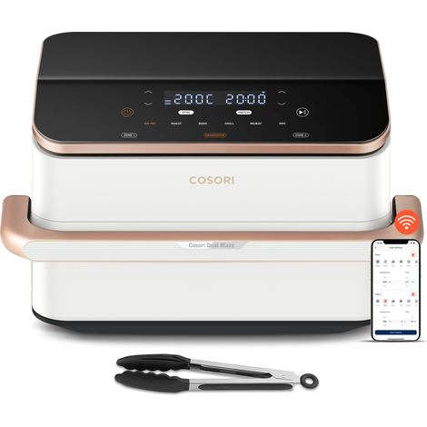 Friggitrice ad aria Cosori dual blaze twinfry 2800 W 10 L