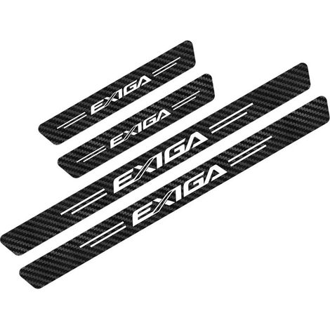 (Noir et rouge,pour Exiga) Autocollants de seuil de porte pour Subaru Forester,BRZ,Crosstrek,Levorg,Legacy,Outback,Tribeca,WRX XV Accessoires Auto Threshold (1/3)
