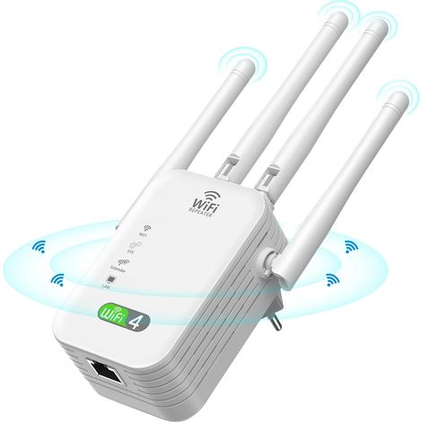 Ripetitore wireless, 300 Mbps, amplificatore di segnale dual-band, spina europea (1/5)
