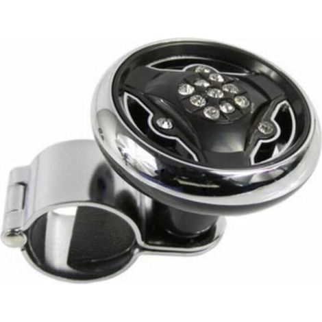 Manopola girevole per volante auto, ausilio allo sterzo, manopola girevole universale per volante auto, ausilio allo sterzo, amplificatore di potenza per maniglia dello sterzo ausiliaria (1/5)