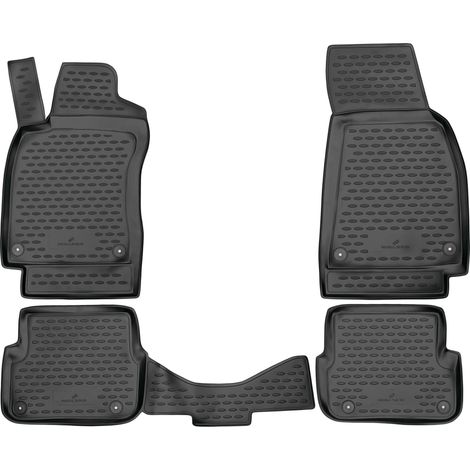 Tapis en caoutchouc XTR pour Audi A6 04/2004 - 08/2011, A6 Avant 11/2004 - 08/2011, A6 Allroad 03/2006 - 08/2011 (1/5)