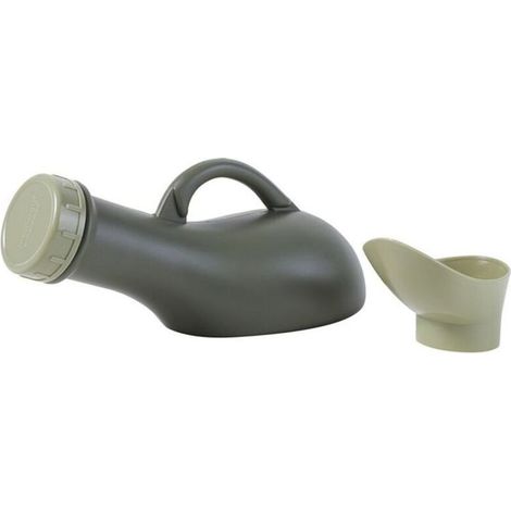 YMYNY Urinoir homme femme portable unisexe : urinoir pistolet avec poignée bouchon bouteille urinoir pipi urinoir voiture pour voyage plastique anti-reflux urinoir lit nuit camping pot miction 1L,Lila (1/5)