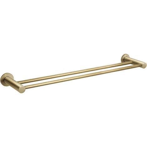 Novaservis Ferro Smile - Toallero, longitud 60 cm, oro cepillado ASM10BG (1/2)
