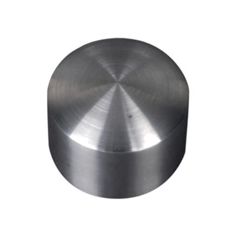 Deco Fer Forge – Raccord pour tube de main courante en inox 316 – Ø42,4mm – Longueur 25mm – À coller pour bois dur