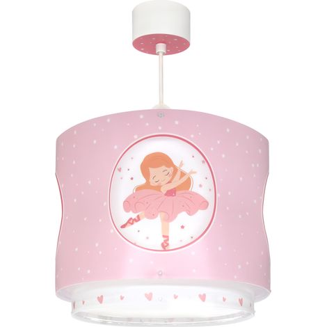 Lustre Chambre Lampe Suspension Plafonnier Pour Enfants, Ballerine, 60912M, E27 (1/5)