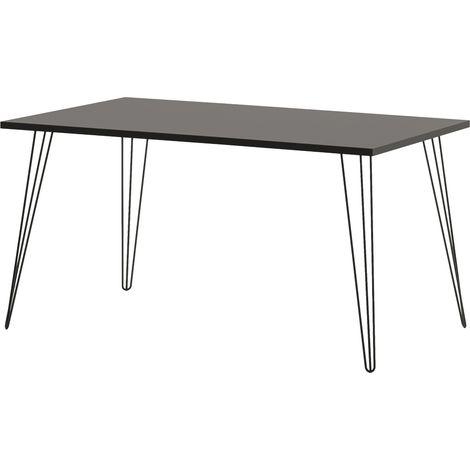 Tisch 140x80 cm grau FRISCO-80