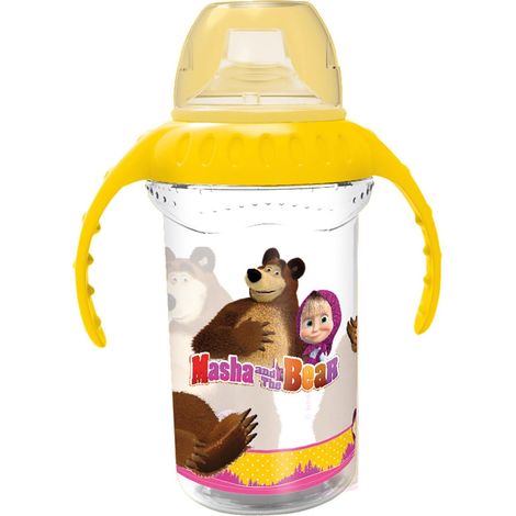 Bicchiere plastica da Viaggio Bambini Masha & Orso da 330 ml