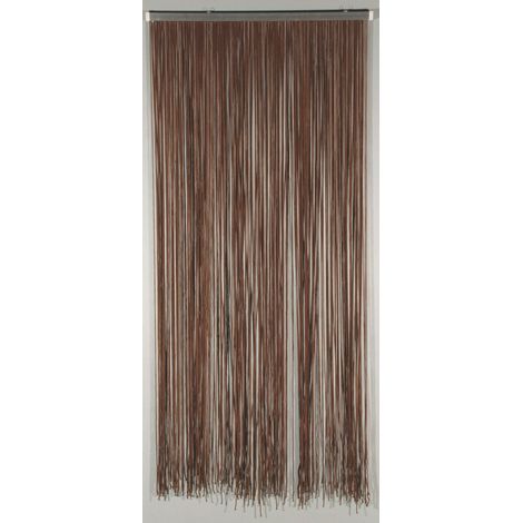 Rideau portière Lasso 90 x200 cm brun (1/3)
