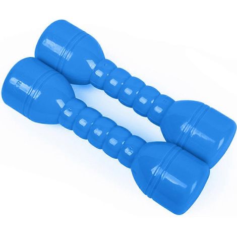 Haltères en plastique (lot de 2) - Jouet de sport pour enfants (garçons et filles) - Haltères de sécurité pour la maternelle (1/5)