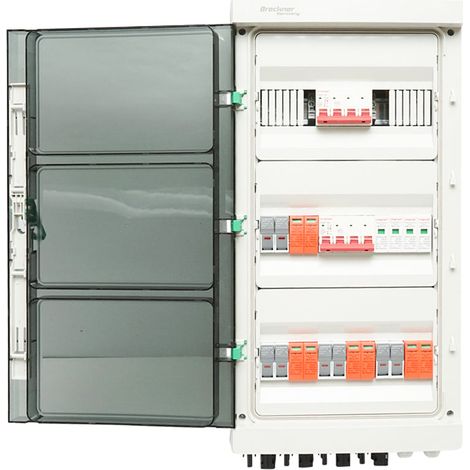 Quadro fusibili equipaggiato DC/AC per sistemi fotovoltaici 10–20 kW con inverter ON/OFF Grid prosumer (1/5)