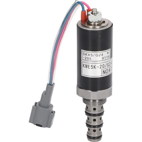 Sicherheits-Elektroventil aus Legierungsstahl, kompaktes Format, hohe Härte, verschleißfest, für KATO DH820 669 43000101