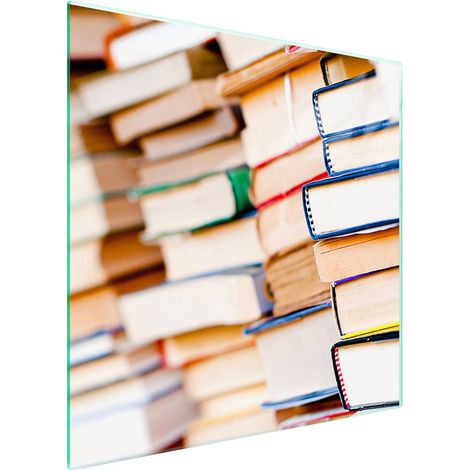 Glas-Herdplattenschutz 50x52 Bücher (1/5)